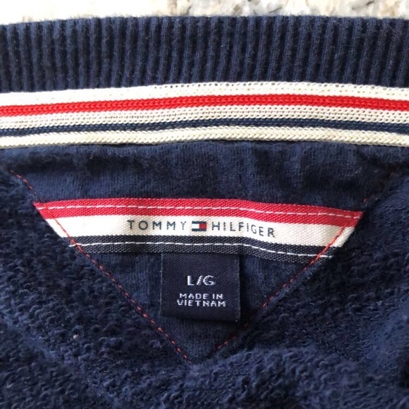 Navy Blue Tommy Hilfiger sweatshirt - Picture 3 of 3